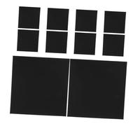 DECHOUS 10pièces Boîtiers De CD Vierges Carton Pochettes pour CD Et DVD Noires Étuis De Rangement Compacts Et Les Rayures