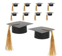 DECHOUS 12pièces Mini-Couverture De Vin pour Remise De Diplôme Décorations De Table Fournitures De Fête Couverture De Bouteille De Vin Décoration De Remise De Diplôme