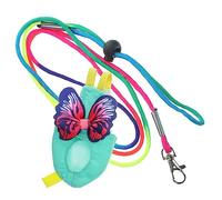 DECHOUS 1Ensemble Couches de Perruche avec Costume de Vol pour Oiseaux Vêtements pour Perroquets et Calopsittes Motif