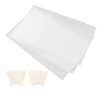 DECHOUS 1ensemble Protection Anti-éclaboussures pour Bac à Litière de Chat Pvc Flexible Panneau Enceinte avec Attaches de Semi-transparent Mat pour Propriétaires de Chiens et Chats Facile