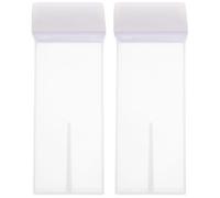 DECHOUS 2 Bouteilles D’Emballage pour Cire Épilation en ABS, Flacons de Voyage Compacts, Rangement Pratique pour Salon