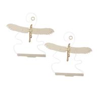 DECHOUS 2 Ensembles Scientifique Oiseau Bois DIY pour Garçon Fille Modèle Suspendu à Assembler Apprentissage des Principes de Vol Kit Bricolage Éducatif Création Manuelle Garçon Fille