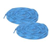 DECHOUS 2 Paires Lacets Hockey Cirés Lacets Patins Polyester Durables Antidérapants pour Patinage sur Glace et Roller