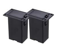 DECHOUS 2 pièces Boîtier Batterie pour Pick-up Guitare et Basse Étui et Compact Accessoire Pratique pour Stockage et Installation Facile Lot