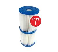 DECHOUS 2 pièces Cartouche de Remplacement de Filtre pour Spa pour Piscine Filtration et Facile à Nettoyer Maintient Eau Propre et Claire Compatible avec Modèles