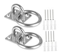 DECHOUS 2 pièces Crochets de Plafond Acier Inoxydable Fixation Robuste pour Hammocks et Accessoires de Yoga pour Mur et Facile à Installer