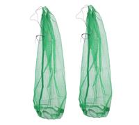 DECHOUS 2 pièces de Pliable Nylon Résistant Lot de Filets à Mailles Fines pour Stockage Sécurisé des Poissons Portable et Compact pour Activités Eau Douce et Salée