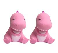 DECHOUS 2 pièces Jouets Anti-Stress Dinosaure Extensibles et Colorés pour Garçon Fille Lot de Jouets à Presser Portables pour Soulager Anxiété et Animer Les Fêtes Couleur Aléatoire