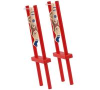 DECHOUS 2 pièces Marionnettes Bois à Ficelle Créatif pour Garçon Fille Jeu Adresse et Dextérité Décoration Colorée et Réutilisable Cadeau Anniversaire Garçon Fille