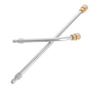 DECHOUS 2 pièces Rallonge de Lance INOX pour Nettoyeur Haute Pression Rapide Angles Flexibles pour Nettoyage Extérieur Polyvalent