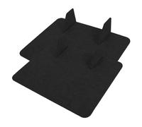 DECHOUS 2 Pièces Séparateur de Bureau Acoustique Autoportant | Confidentialité au Bureau la Maison, Design Minimaliste, Résistant aux Fissures, pour Collègues et Étudiants