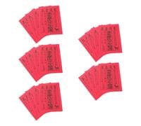 DECHOUS 20 Pièces Almanach Traditionnel Chinois 2027 en Papier Rouge, | Guide des Dates Favorables, Données Lunaires et Fêtes, Édition 2027, pour Ouverture D'entreprise
