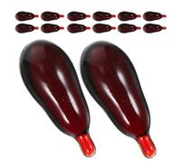 DECHOUS 20 Pièces Capsule de Faux Sang Halloween, Pilules Sanguines