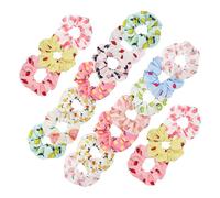 DECHOUS 20 Pièces Élastiques Larges Forme de Fruits pour Femmes Accessoires de Coiffure Bandeaux pour Cheveux Filles Style Aléatoire