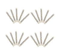 DECHOUS 20 Rouleaux de Mezouza Casher Imprimés Parchemin Hébreu Textes de Bénédiction Accessoire Religieux pour Porte Juive en Intérieur et Coffret de Mitzvah