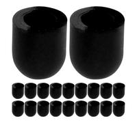 DECHOUS 200 Pièces Pointe de Rechange pour Stylet Tactile, Pointes de Stylo en Silicone, Noir, Précision Renforcée, Remplacement Rapide pour Stylet de Tablette et Smartphone, Éducation