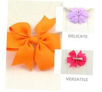 DECHOUS 20pièces Pins à Cheveux Nœuds pour Petites Filles Barrettes Entièrement Recouvertes pour Bébés Filles Nourrissons et Tout-petits