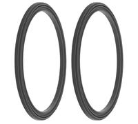 DECHOUS 2pièces Anneaux Silicone de Remplacement pour Sorbetière Creami Joint Étanche Anti-fuite pour Couvercle Bol Extérieur Accessoires Crème Glacée et Fiable