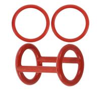 DECHOUS 3 Pièces Joint D'étanchéité en Silicone pour Sorbetière, Conception Emboîtable, Facile à Nettoyer et Remplacer, pour Machine à Glaces Domestique