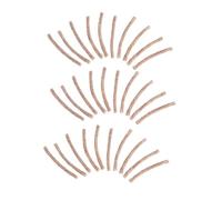 DECHOUS 30 pièces Corde Allumage Portable Corde de Chanvre à Cire Abeille Allume-feu Rapide pour Camping Barbecue et Situations Urgence Lot