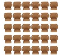 DECHOUS 30pièces Lot de Boîtes Carton pour Maison de Poupée Boîtes Expédition Micro Rectangulaires Emballage pour Mini Cadeaux Rangement et Présentation