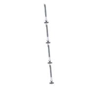 DECHOUS 4 Pièces sécurité des barreaux de fenêtre Serrure de Porte moustiquaire coulissante Bouchon limiteur de fenêtre Verrouillage de fenêtre Accessoires Barres de sécurité aux fenêtres