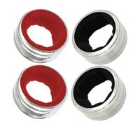 DECHOUS 4pcs Metal Wine Drop Stoppers