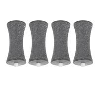 DECHOUS 4pcs Têtes de Rouleau de Remplacement pour Râpe Pied Électrique, Accessoires Pratiques et Réutilisables en Abs et Pom pour Soin des Pieds Noirs