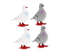 DECHOUS 4Pièces Pigeons à Remonter Horlogerie pour Garçon Fille Couleurs Aléatoires pour Éducatif