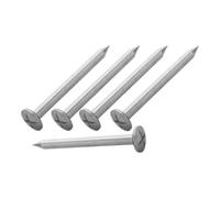 DECHOUS 5 pièces Clous de Mesure Acier Inoxydable Repères Arpentage Précis pour Points de Niveau et Observation Piquets Réutilisables Légers pour Arpentage Professionnel