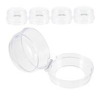 DECHOUS 5 pièces Couvercles de Sécurité pour Boutons de Cuisinière à Gaz Protection Garçon Fille Plastique Résistant Chaleur pour Gazinière et Four Cache-réchaud Gaz Pratique et Sûr