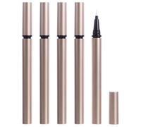 DECHOUS 5 pièces Tube Eyeliner Liquide Rechargeable Set de Tubes Vides Légers et Étanches pour Maquillage DIY Contenant Pratique pour Crayon Yeux Voyage et Usage Professionnel