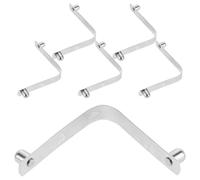 DECHOUS 6 pièces Clips de Fixation INOX pour Accessoires Nettoyage Piscine Lot de Clips Robustes pour Manche Aspirateur et Balai de Piscine Compatibles Écumoire et Brosse