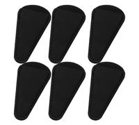 DECHOUS 6 Pièces Étui pour Ciseaux à Broder Protection pour Pointes de Ciseaux Étui Similicuir Rangement Portable pour Outils Protecteur Réutilisable pour Salon de Coiffure