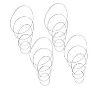 DECHOUS 60 pièces Lot de Courroies Caoutchouc pour Enregistreur Cassette Bandes Mixtes Remplacement Facile pour Maintenance et Réparation des Lecteurs et Magnétoscopes