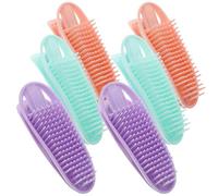 DECHOUS 6pcs Pinces à Cheveux Volumisantes pour Racines, Clips sans Traces en Résine et Pp, Faciles à Utiliser pour Maison et Voyage Couleur Aléatoire