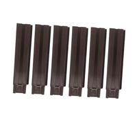 DECHOUS 6pièces Jardinière Plastique pour Balcon Bacs à Légumes Et Jardinage Extérieur Lot Jardinière Surélevés