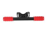 DECHOUS Accoudoir Arrière Garçon et Filles en Plastique et Alliage Fixation Siège Vélo Diamètre 25,4-31,8 Mm Accessoire VTT Vélo Pliant Repose-Bras Sécurité Rouge 4 Vis Capuchons Adapté