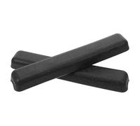 DECHOUS Accoudoirs de Rechange pour Fauteuil Roulant, 2 Pièces, Plastique Noir, Installation Facile, Compatible Tube 25mm et Écartement 100mm, Design Détachable