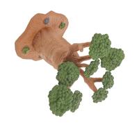 DECHOUS Arbre Miniature Décoratif Réaliste Baobab Petit Modèle pour Table à Sable Micro-Paysage et Loisirs Créatifs Accessoire de Paysage en Plastique 1 Pièce