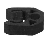 DECHOUS Attache-Tuyau de Plongée à Dégagement Rapide Clip de Fixation Double pour Flexible en Caoutchouc Support Sécurisé pour Manomètre et Détendeur Accessoire Polyvalent pour