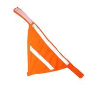 DECHOUS Bandana Lumineux pour Chien en Polyester Robuste, Écharpe Réfléchissante pour Animaux de Compagnie, Accessoire Sécurité pour Balades Nocturnes