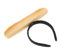 DECHOUS Bandeau Coiffe de Baguette Réaliste, Accessoire de Costume de Cosplay Léger et Antidérapant pour Femmes, pour Fêtes, Photos et Sessions de Streaming en Direct