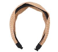 DECHOUS Bandeau Tressé en Tissu Khaki Léger et Confortable, Serrage-tête Élégant pour Usage Quotidien ou Banquet, Style Simple pour Sœur ou Petite Amie