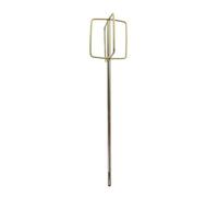 DECHOUS Bâtonnet Mélangeur de Peinture Accessoire Polyvalent et Solide en Acier Compatible Perceuse Électrique et Malaxage de Ciment pour Outils de Plâtre Réutilisable