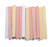 DECHOUS Bâtonnets de Glace Acryliques Miroir Lot de 30 pour Garçon et Filles Fabrication de Crème Glacée Maison Argenté Or Rose Doré