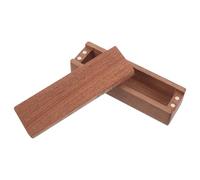 DECHOUS Boîte à Souvenirs en Bois pour Poils d'animaux, Étui Magnétique Léger pour Moustaches de Chat et Poils de Chien, Décoration Élégante Maison Voyage