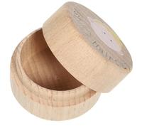 DECHOUS Boîte à Souvenirs en Bois pour Première Mèche de Cheveux, Boîte de Rangement Cheveux Bébé, Présent Naissance Fille Garçon, Coffret Souvenir Personnalisé