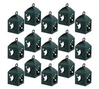 DECHOUS Boîtes à Bonbons pour L'aïd Moubarak 25 Pcs Vertes en Papier Ajouré Étoiles et Lunes Creuses, Coffrets Présents Décoratifs pour Fête, Emballages Friandises Pratiques et Portables