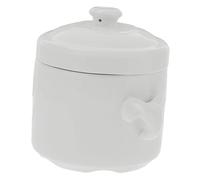DECHOUS Bol à Ragoût Céramique avec Couvercle Multifonction pour Soupe Dessert et Plats Mijotés Bol Décoratif Polyvalent pour Cuisine et Restaurant